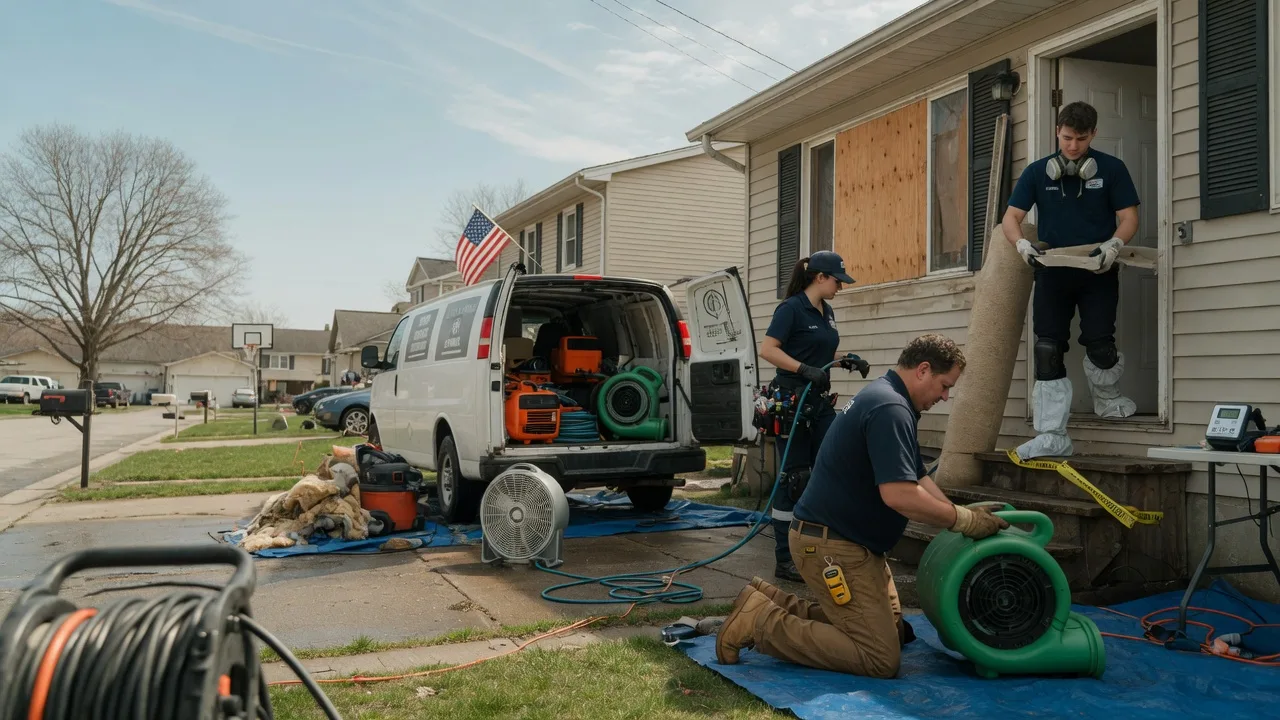 Water Damage Restoration in Saint Nazianz, WI near me
